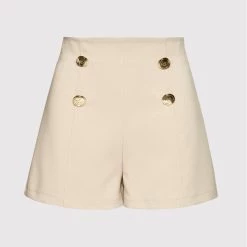 Rinascimento Γυναίκες Υφασμάτινα Σορτς Σορτς υφασμάτινο CFC0103165003 Μπεζ Regular Fit -Rinascimento Εκπτώσεις unnamed file 1527