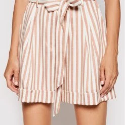 Rinascimento Γυναίκες Υφασμάτινα Σορτς Σορτς υφασμάτινο CFC0103419003 Μπεζ Regular Fit