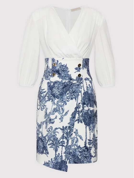 Rinascimento Γυναίκες Κοκτέιλ Φορέματα Φόρεμα κοκτέιλ CFC0108694003 Λευκό Regular Fit 7 Rinascimento Γυναίκες Κοκτέιλ Φορέματα Φόρεμα κοκτέιλ CFC0108694003 Λευκό Regular Fit - Image 5