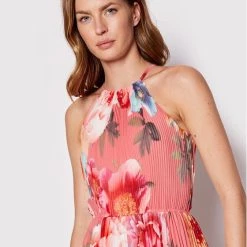 Rinascimento Γυναίκες Καλοκαιρινά Φορέματα Φόρεμα καλοκαιρινό CFC0109410003 Ροζ Regular Fit -Rinascimento Εκπτώσεις unnamed file 1616