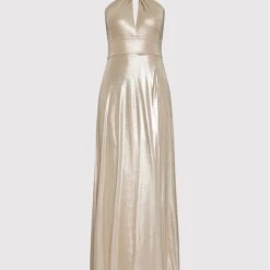 Rinascimento Γυναίκες Βραδινά Φορέματα Φόρεμα βραδινό CFC0109111003 Μπεζ Regular Fit -Rinascimento Εκπτώσεις unnamed file 1622