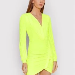 Rinascimento Γυναίκες Κοκτέιλ Φορέματα Φόρεμα κοκτέιλ CFC0107346003 Κίτρινο Slim Fit