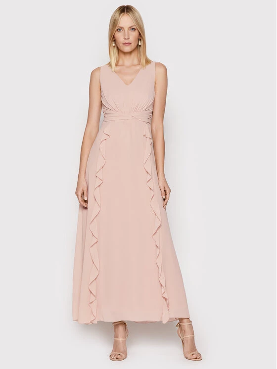 Rinascimento Γυναίκες Βραδινά Φορέματα Φόρεμα βραδινό CFC0107440003 Ροζ Regular Fit 4 Rinascimento Γυναίκες Βραδινά Φορέματα Φόρεμα βραδινό CFC0107440003 Ροζ Regular Fit - Image 2