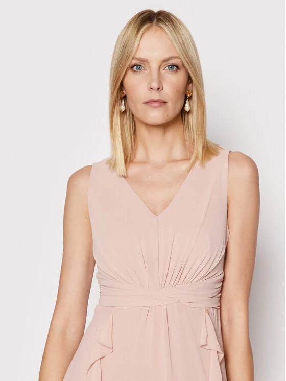 Rinascimento Γυναίκες Βραδινά Φορέματα Φόρεμα βραδινό CFC0107440003 Ροζ Regular Fit 6 Rinascimento Γυναίκες Βραδινά Φορέματα Φόρεμα βραδινό CFC0107440003 Ροζ Regular Fit - Image 4