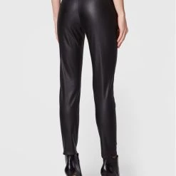 Rinascimento Γυναίκες Δερμάτινα Παντελόνια Παντελόνι από απομίμηση δέρματος CFC0018700002 Μαύρο Regular Fit -Rinascimento Εκπτώσεις unnamed file 170