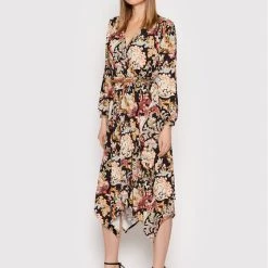 Rinascimento Γυναίκες Καθημερινά Φορέματα Φόρεμα καθημερινό CFC0106738003 Μαύρο Regular Fit