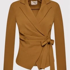 Rinascimento Γυναίκες Σακάκια & Μπλέιζερ Μπλέιζερ CFC0105858003 Καφέ Regular Fit -Rinascimento Εκπτώσεις unnamed file 1724