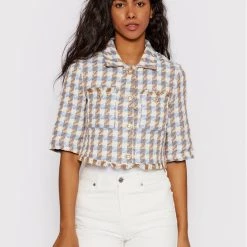 Rinascimento Γυναίκες Σακάκια & Μπλέιζερ Μπλέιζερ CFC0018419002 Μπεζ Regular Fit