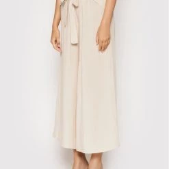 Rinascimento Γυναίκες Παντελόνες Παντελόνα CFC0103465003 Μπεζ Relaxed Fit