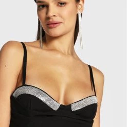 Rinascimento Γυναίκες Κοκτέιλ Φορέματα Φόρεμα κοκτέιλ CFC0111369003 Μαύρο Slim Fit -Rinascimento Εκπτώσεις unnamed file 1817