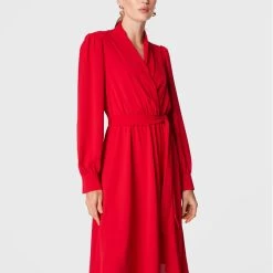 Rinascimento Γυναίκες Κοκτέιλ Φορέματα Φόρεμα κοκτέιλ CFC0111431003 Κόκκινο Regular Fit