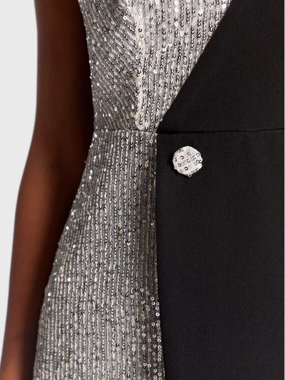 Rinascimento Γυναίκες Κοκτέιλ Φορέματα Φόρεμα κοκτέιλ CFC0110173003 Μαύρο Regular Fit 7 Rinascimento Γυναίκες Κοκτέιλ Φορέματα Φόρεμα κοκτέιλ CFC0110173003 Μαύρο Regular Fit - Image 5