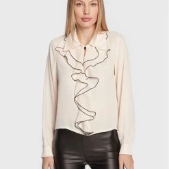 Rinascimento Γυναίκες Μπλουζάκια Μπλουζάκι CFC0110186003 Μπεζ Regular Fit