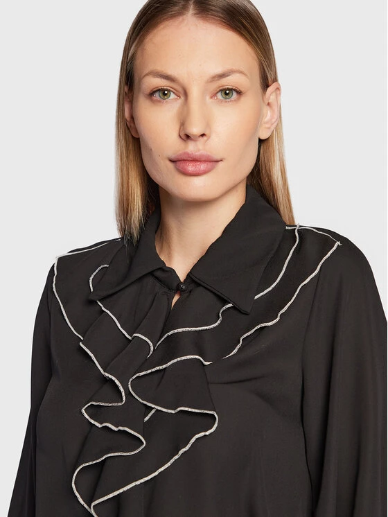 Rinascimento Γυναίκες Μπλουζάκια Μπλουζάκι CFC0110186003 Μαύρο Regular Fit 6 Rinascimento Γυναίκες Μπλουζάκια Μπλουζάκι CFC0110186003 Μαύρο Regular Fit - Image 4