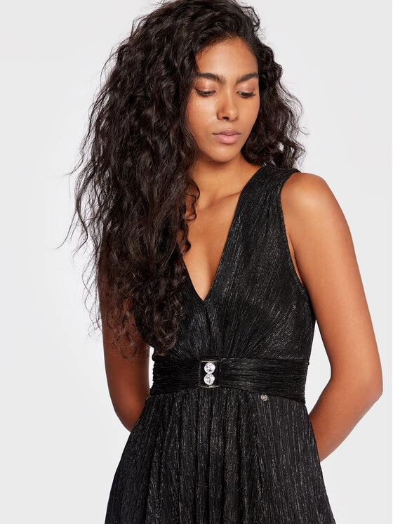 Rinascimento Γυναίκες Κοκτέιλ Φορέματα Φόρεμα κοκτέιλ CFC0110320003 Μαύρο Regular Fit 6 Rinascimento Γυναίκες Κοκτέιλ Φορέματα Φόρεμα κοκτέιλ CFC0110320003 Μαύρο Regular Fit - Image 4