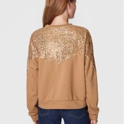 Rinascimento Γυναίκες Μπλούζες Μπλούζα CFC0109868003 Μπεζ Regular Fit -Rinascimento Εκπτώσεις unnamed file 195