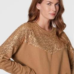 Rinascimento Γυναίκες Μπλούζες Μπλούζα CFC0109868003 Μπεζ Regular Fit -Rinascimento Εκπτώσεις unnamed file 196