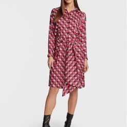 Rinascimento Γυναίκες Καθημερινά Φορέματα Φόρεμα πουκάμισο CFC0110673003 Ροζ Regular Fit -Rinascimento Εκπτώσεις unnamed file 1960