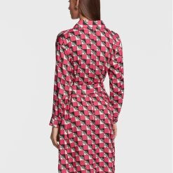 Rinascimento Γυναίκες Καθημερινά Φορέματα Φόρεμα πουκάμισο CFC0110673003 Ροζ Regular Fit -Rinascimento Εκπτώσεις unnamed file 1961