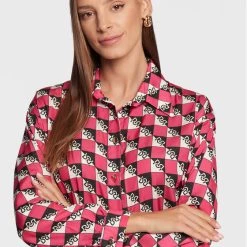 Rinascimento Γυναίκες Καθημερινά Φορέματα Φόρεμα πουκάμισο CFC0110673003 Ροζ Regular Fit -Rinascimento Εκπτώσεις unnamed file 1962