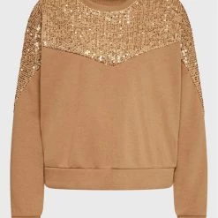 Rinascimento Γυναίκες Μπλούζες Μπλούζα CFC0109868003 Μπεζ Regular Fit -Rinascimento Εκπτώσεις unnamed file 197