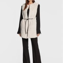 Rinascimento Γυναίκες Γιλέκα Γιλέκο CFC0110464003 Μπεζ Regular Fit -Rinascimento Εκπτώσεις unnamed file 1970