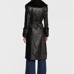 Rinascimento Γυναίκες Μεταβατικά Παλτά Παλτό μεταβατικό CFC0110575003 Μαύρο Regular Fit -Rinascimento Εκπτώσεις unnamed file 1986