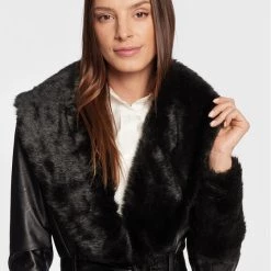 Rinascimento Γυναίκες Μεταβατικά Παλτά Παλτό μεταβατικό CFC0110575003 Μαύρο Regular Fit -Rinascimento Εκπτώσεις unnamed file 1987