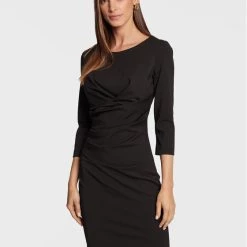 Rinascimento Γυναίκες Κοκτέιλ Φορέματα Φόρεμα κοκτέιλ CFC0110643003 Μαύρο Regular Fit