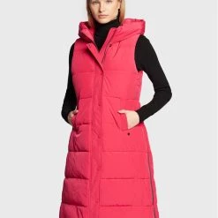 Rinascimento Γυναίκες Γιλέκα Γιλέκο CFC0109007003 Ροζ Regular Fit