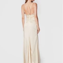 Rinascimento Γυναίκες Βραδινά Φορέματα Φόρεμα βραδινό CFC0018692002 Μπεζ Slim Fit -Rinascimento Εκπτώσεις unnamed file 205