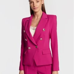 Rinascimento Γυναίκες Σακάκια & Μπλέιζερ Μπλέιζερ CFC0110505003 Ροζ Regular Fit