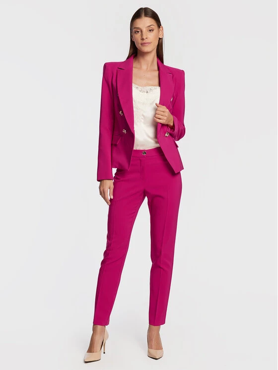 Rinascimento Γυναίκες Σακάκια & Μπλέιζερ Μπλέιζερ CFC0110505003 Ροζ Regular Fit 4 Rinascimento Γυναίκες Σακάκια & Μπλέιζερ Μπλέιζερ CFC0110505003 Ροζ Regular Fit - Image 2
