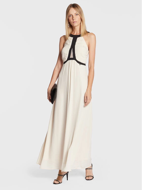 Rinascimento Γυναίκες Βραδινά Φορέματα Φόρεμα βραδινό CFC0110571003 Μπεζ Regular Fit 4 Rinascimento Γυναίκες Βραδινά Φορέματα Φόρεμα βραδινό CFC0110571003 Μπεζ Regular Fit - Image 2