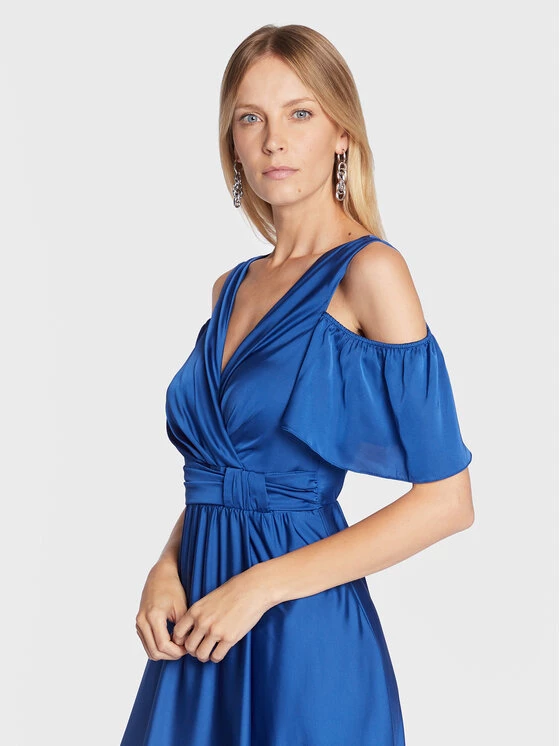 Rinascimento Γυναίκες Βραδινά Φορέματα Φόρεμα βραδινό CFC0110593003 Σκούρο μπλε Regular Fit 6 Rinascimento Γυναίκες Βραδινά Φορέματα Φόρεμα βραδινό CFC0110593003 Σκούρο μπλε Regular Fit - Image 4