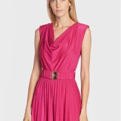 Rinascimento Γυναίκες Κοκτέιλ Φορέματα Φόρεμα κοκτέιλ CFC0110651003 Ροζ Regular Fit -Rinascimento Εκπτώσεις unnamed file 2083