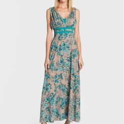 Rinascimento Γυναίκες Βραδινά Φορέματα Φόρεμα βραδινό CFC0110653003 Καφέ Regular Fit