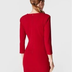 Rinascimento Γυναίκες Κοκτέιλ Φορέματα Φόρεμα κοκτέιλ CFC0111242003 Κόκκινο Slim Fit -Rinascimento Εκπτώσεις unnamed file 2161