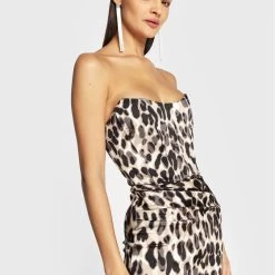 Rinascimento Γυναίκες Κοκτέιλ Φορέματα Φόρεμα κοκτέιλ CFC0111218003 Μπεζ Regular Fit -Rinascimento Εκπτώσεις unnamed file 2177