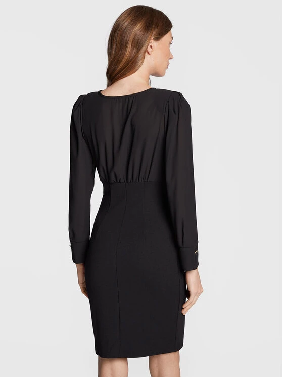 Rinascimento Γυναίκες Κοκτέιλ Φορέματα Φόρεμα κοκτέιλ CFC0018796002 Μαύρο Regular Fit 5 Rinascimento Γυναίκες Κοκτέιλ Φορέματα Φόρεμα κοκτέιλ CFC0018796002 Μαύρο Regular Fit - Image 3