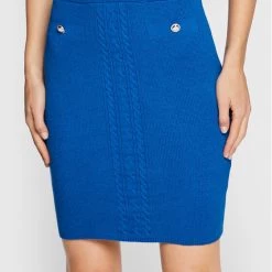 Rinascimento Γυναίκες Φούστες Pencil Φούστα Pencil CFM0011043003 Μπλε Slim Fit