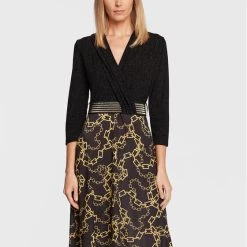 Rinascimento Γυναίκες Κοκτέιλ Φορέματα Φόρεμα κοκτέιλ CFC0018792002 Μαύρο Regular Fit