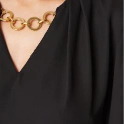 Rinascimento Γυναίκες Μπλουζάκια Μπλουζάκι CFC0018799002 Μαύρο Regular Fit -Rinascimento Εκπτώσεις unnamed file 2249