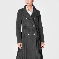 Rinascimento Γυναίκες Μεταβατικά Παλτά Παλτό μεταβατικό CFC0111067003 Γκρι Regular Fit