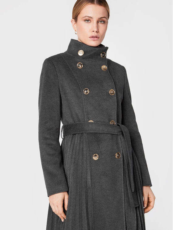 Rinascimento Γυναίκες Μεταβατικά Παλτά Παλτό μεταβατικό CFC0111067003 Γκρι Regular Fit 6 Rinascimento Γυναίκες Μεταβατικά Παλτά Παλτό μεταβατικό CFC0111067003 Γκρι Regular Fit - Image 4