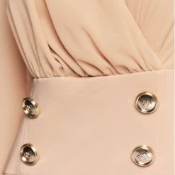 Rinascimento Γυναίκες Κοκτέιλ Φορέματα Φόρεμα κοκτέιλ CFC0111068003 Μπεζ Regular Fit -Rinascimento Εκπτώσεις unnamed file 2294