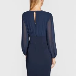 Rinascimento Γυναίκες Κοκτέιλ Φορέματα Φόρεμα κοκτέιλ CFC0111068003 Σκούρο μπλε Regular Fit -Rinascimento Εκπτώσεις unnamed file 2297