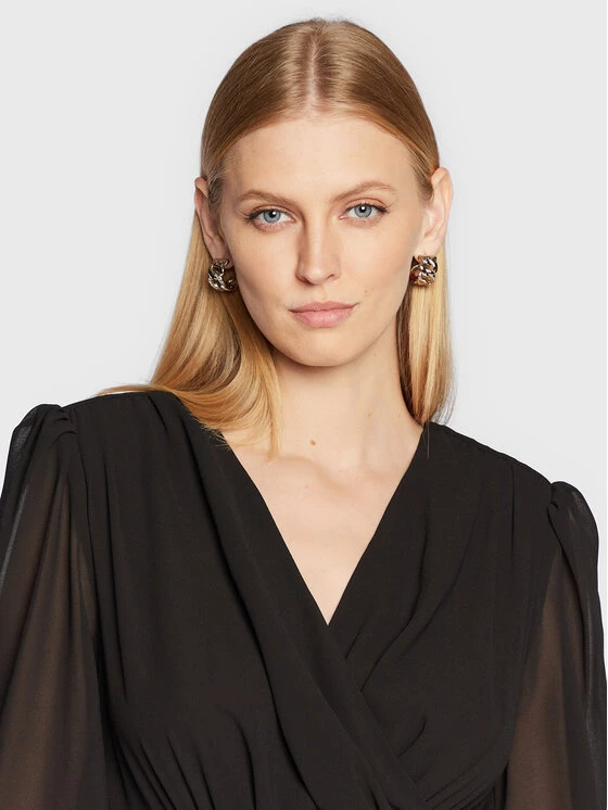 Rinascimento Γυναίκες Κοκτέιλ Φορέματα Φόρεμα κοκτέιλ CFC0111068003 Μαύρο Regular Fit 6 Rinascimento Γυναίκες Κοκτέιλ Φορέματα Φόρεμα κοκτέιλ CFC0111068003 Μαύρο Regular Fit - Image 4