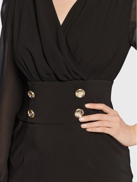 Rinascimento Γυναίκες Κοκτέιλ Φορέματα Φόρεμα κοκτέιλ CFC0111068003 Μαύρο Regular Fit 7 Rinascimento Γυναίκες Κοκτέιλ Φορέματα Φόρεμα κοκτέιλ CFC0111068003 Μαύρο Regular Fit - Image 5