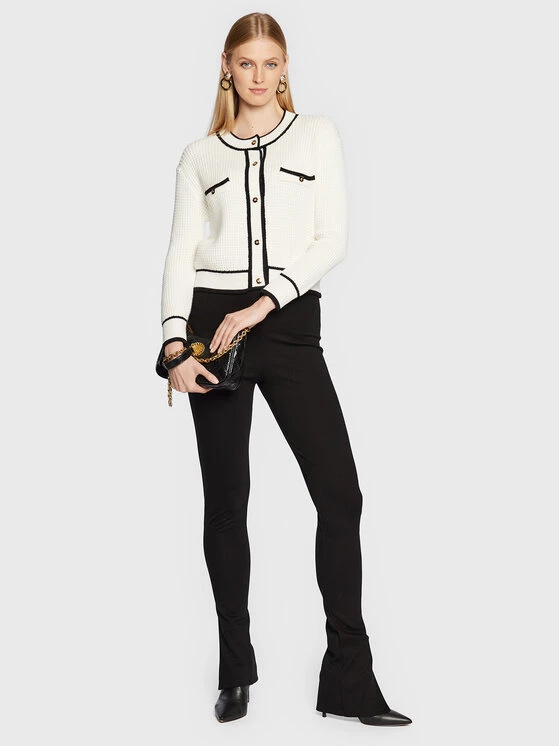 Rinascimento Γυναίκες Ζακέτες Ζακέτα CFM0010891003 Λευκό Regular Fit 4 Rinascimento Γυναίκες Ζακέτες Ζακέτα CFM0010891003 Λευκό Regular Fit - Image 2